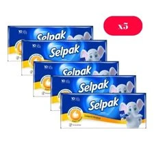 Selpak  Mendil  Losyonlu 10' Lu X5 ADET ürün görseli 1