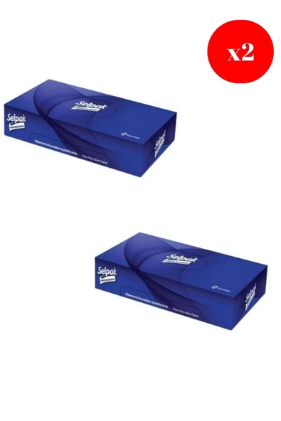 Selpak Kutu Mendil Standart 50' Li X2 ADET ürün görseli 1