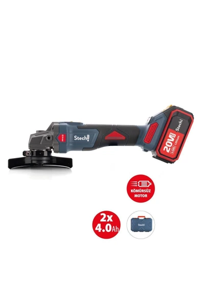 SX44 AKÜLÜ AVUÇ TAŞLAMA 125 MM 4 AMPER ürün görseli 1