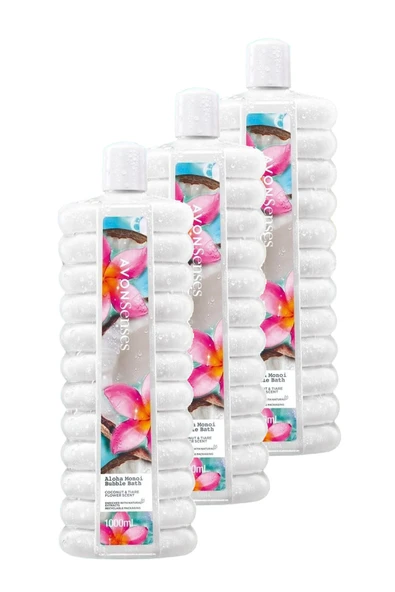 Aloha Monoi Banyo Köpüğü 1 Lt. Üçlü Set ürün görseli 1
