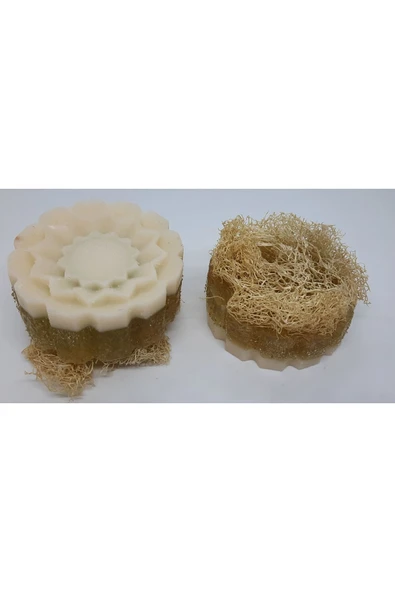 Doğal El Yapımı Aloevera Özlü Peeling Sabun semos004 ürün görseli 1