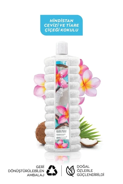 Aloha Monoi Banyo Köpüğü 1 Lt. İkili Set - Resim 3