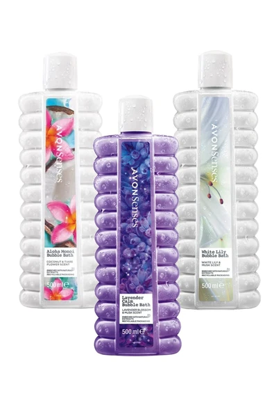 Senses Lavender, White Lily, Aloha Monoi Banyo Köpüğü Paketi ürün görseli 1