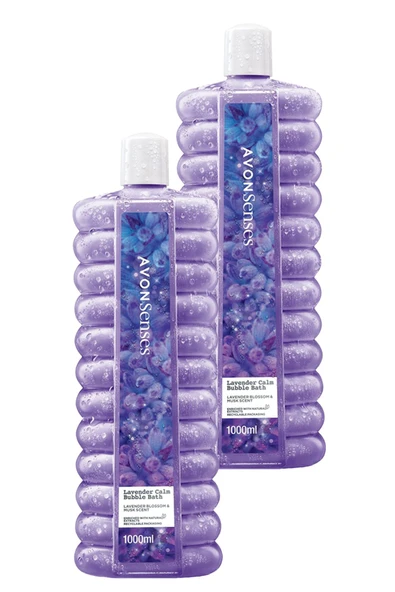 Senses Lavender Calm Lavanta Kokulu Banyo Köpüğü 1 Lt. İkili Set ürün görseli 1