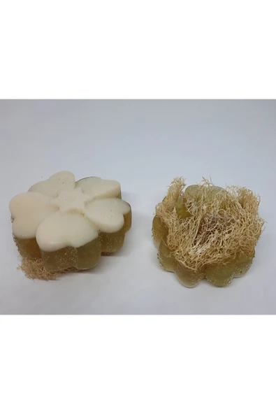 Doğal El Yapımı Aloevera Özlü Peeling Sabun semos002 ürün görseli 1
