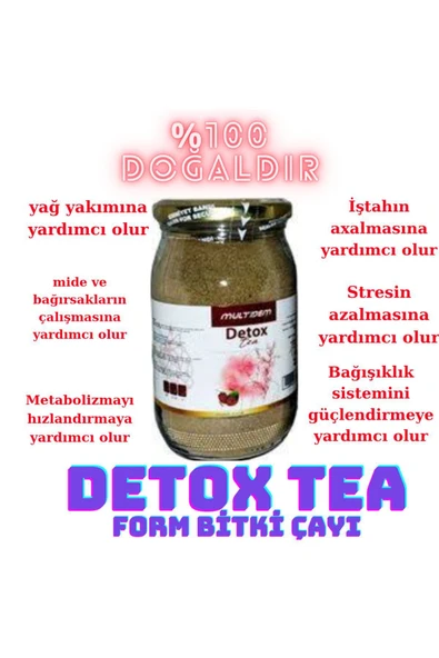 Detox çay 165 gr ürün görseli 1