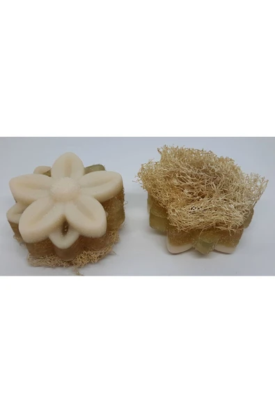 Doğal El Yapımı Aloevera Özlü Peeling Sabun semos006 ürün görseli 1