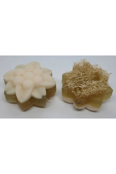 Doğal El Yapımı Aloevera Özlü Peeling Sabun semos003 ürün görseli 1