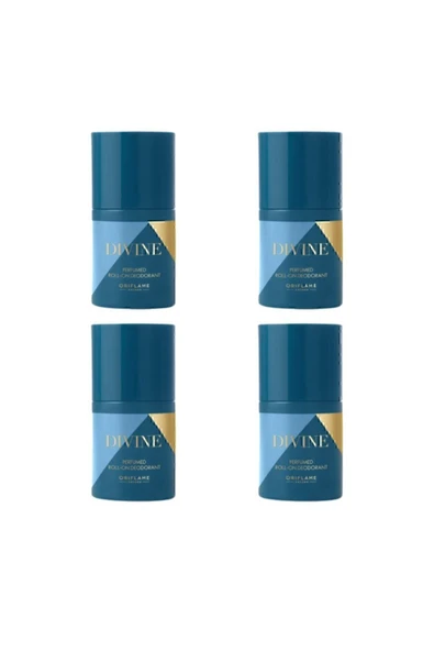 Divine Parfümlü Roll-on Deodorant 4 Adet ürün görseli 1