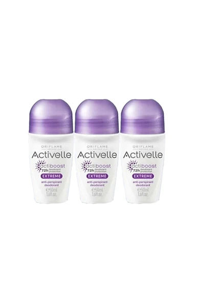 Activelle Extreme Anti-perspirant Roll-on-3 Adet (33142) ürün görseli 1