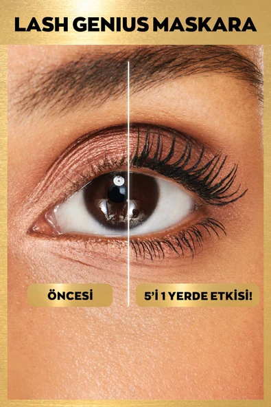 True Lash Genius 5 Etkili Maskara 10 Ml. - Resim 4