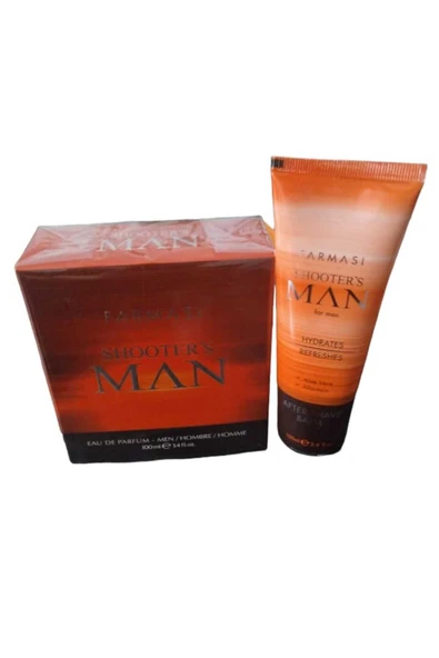 Farmasi Shooters Man Edp 100 ml Erkek Parfümü & Shooters Man Tıraş Sonrası Losyonu ürün görseli 1