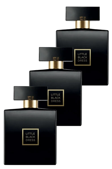 Little Black Dress Kadın Parfüm Edp 50 Ml. Üçlü Set ürün görseli 1