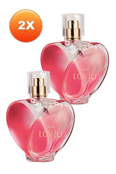 Lov U Kadın Parfüm Edp 50 Ml. İkili Set - Resim 2