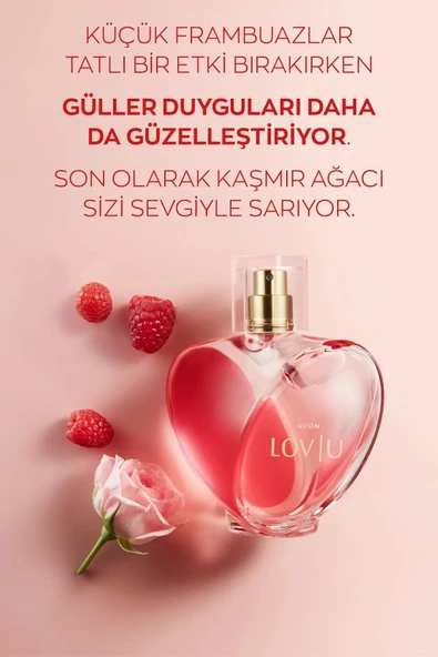 Lov U Kadın Parfüm Edp 50 Ml. İkili Set - Resim 3