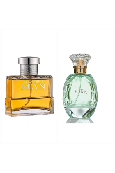 Shooter's Man Edp 100 ml Erkek Parfüm+Hera Edp 65 ml Kadın Parfüm ürün görseli 1