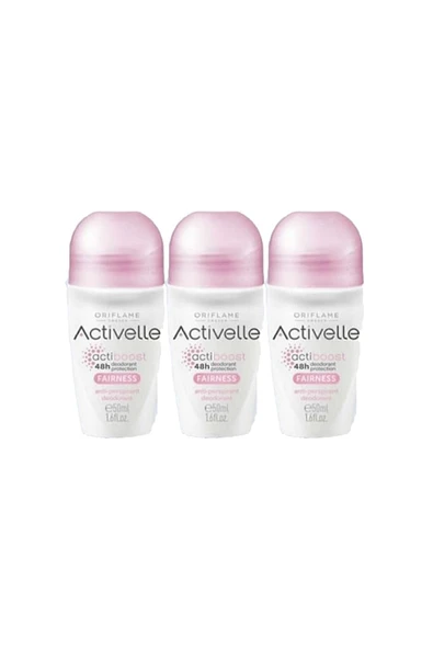 Activelle Fairness Anti-perspirant Deodorant Roll-on 3 Adet ürün görseli 1