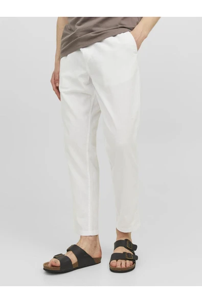 JACK JONES Erkek BEYAZ Jogger Pantolon 12229699 ürün görseli 1