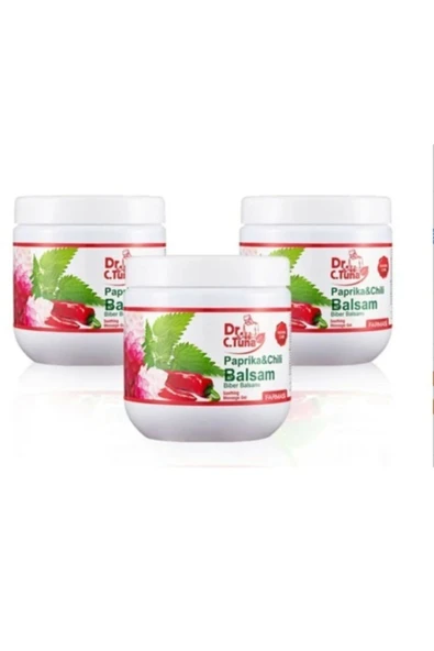 Dr C. Tuna Biberli Masaj Jeli-500ml 3'lü Set ürün görseli 1