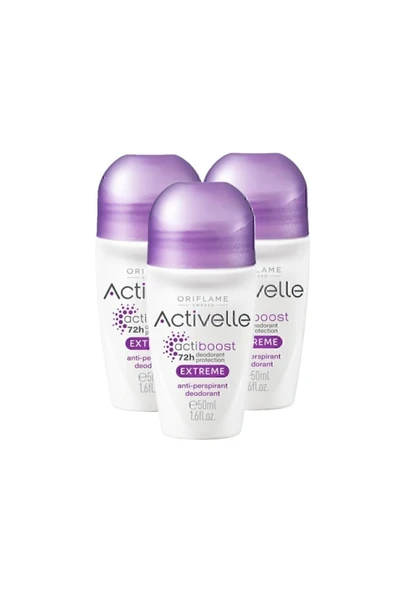 Activelle Extreme Anti-perspirant Roll-on 3 Adet 33142 ürün görseli 1