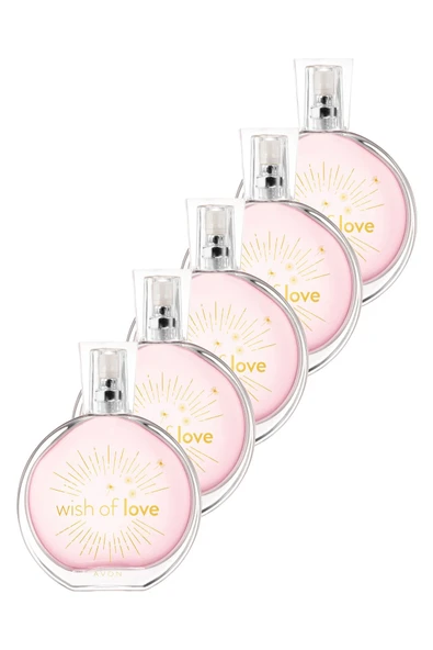 Wish Of Love Kadın Parfüm Edt 50 Ml 5'li Set ürün görseli 1