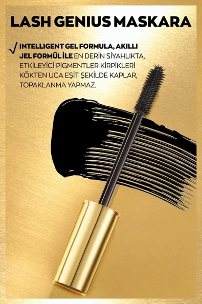 True Lash Genius 5 Etkili Maskara 10 Ml. İkili Set - Resim 6