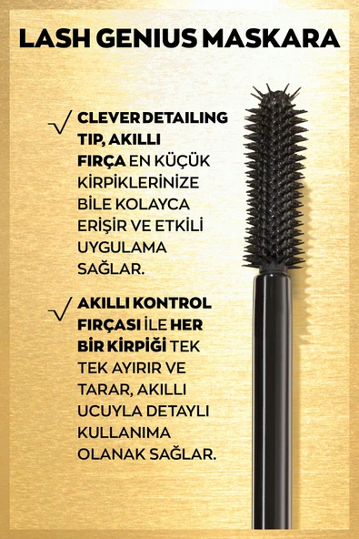 True Lash Genius 5 Etkili Maskara 10 Ml. - Resim 5