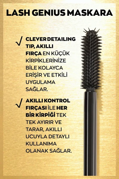 True Lash Genius 5 Etkili Maskara 10 Ml. İkili Set - Resim 5