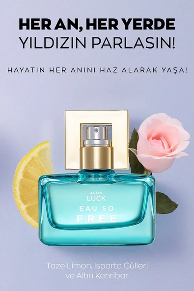 Luck Eau So Free Parfüm Edp 30 Ml. - Resim 2