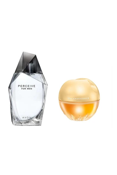 Perceive Edt 100 Ml Erkek + Incandessence Edp 50 Ml Kadın 2li Set ürün görseli 1