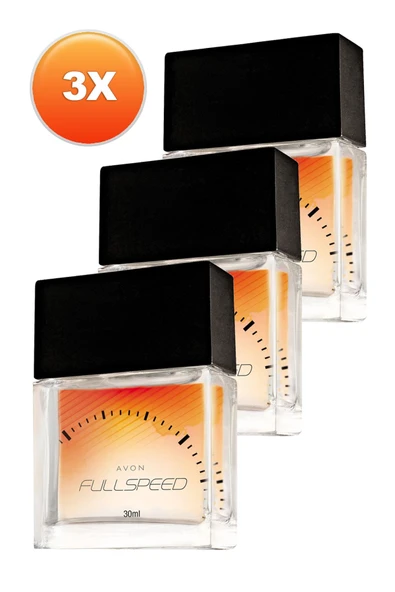 Full Speed Erkek Parfüm Edt 30 Ml. Üçlü Set - Resim 2