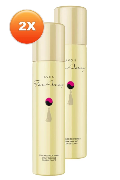 Far Away Kadın Deodorant 75 Ml. İkili Set - Resim 2
