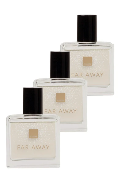 Far Away Kadın Parfüm Edp 30 Ml. Üçlü Set ürün görseli 1
