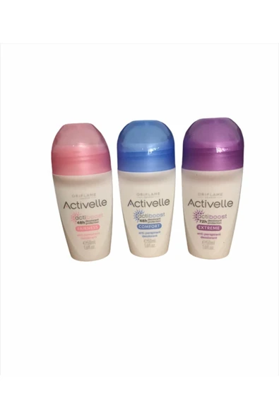Activelle Anti-perspirant Roll-on 50 Ml 3 Adet ürün görseli 1