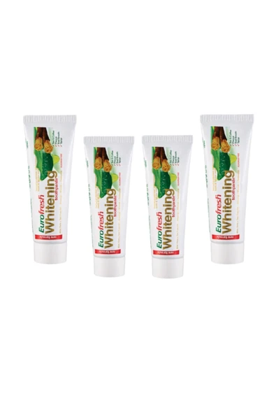 Eurofresh Misvaklı Beyazlatıcı Diş Macunu 112grx4 Adet ürün görseli 1