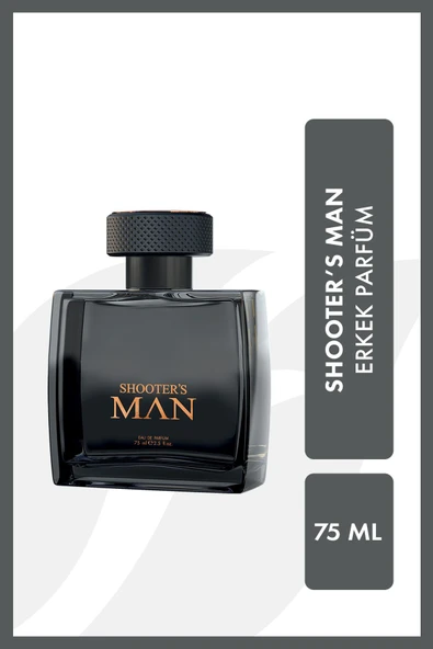 Shooter's Man Black Erkek Parfümü Edp 75 ml ürün görseli 1
