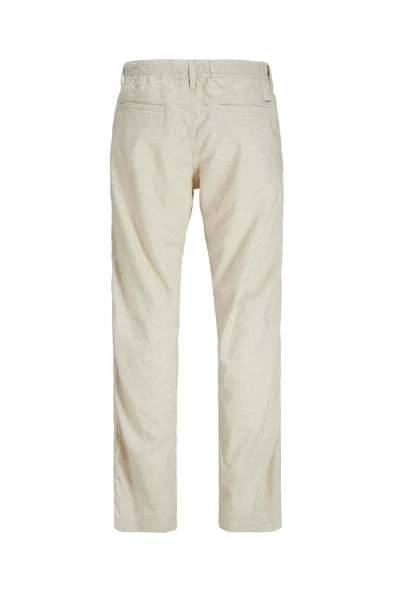 JACK JONES Erkek BEJ Jogger Pantolon 12274977 - Resim 4