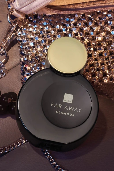 Far Away Glamour Kadın Parfüm Edp 50 Ml. Üçlü Set - Resim 2