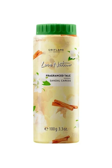 Love Nature Sandal Caress Vücut Pudrası 100 mL ürün görseli 1