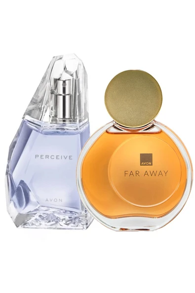 Perceive ve Far Away Kadın Parfüm Seti ürün görseli 1