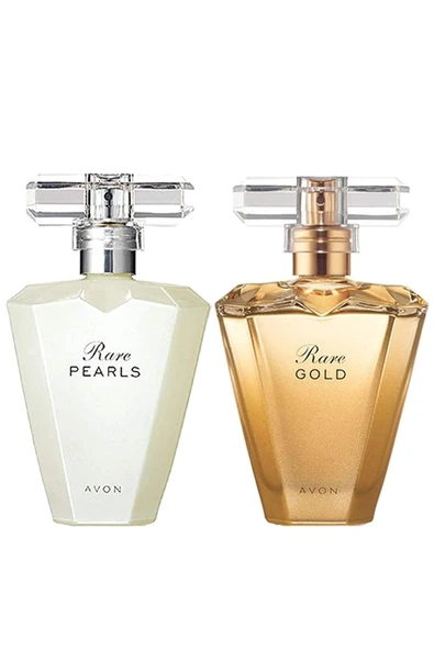 Rare Pearls Edp 50 Ml. - Rare Gold Edp 50 Ml. Kadın Parfüm Seti ürün görseli 1