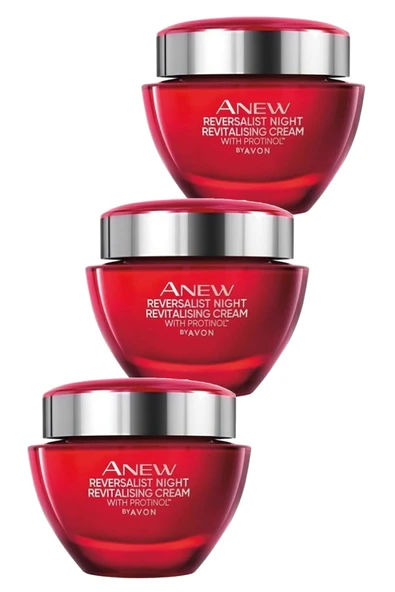 Anew Reversalist Yenileyici Gece Yüz Kremi 50 Ml. Üçlü Set ürün görseli 1