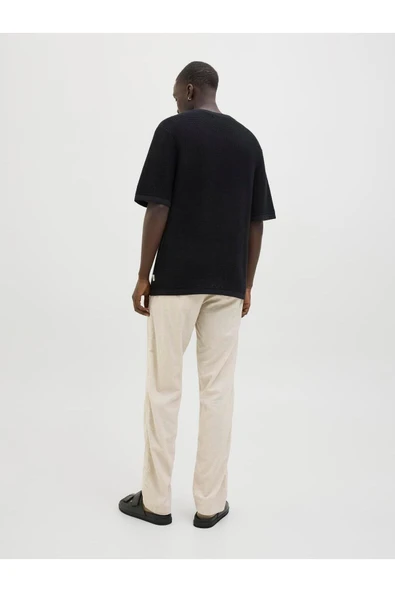 JACK JONES Erkek BEJ Jogger Pantolon 12274977 - Resim 5