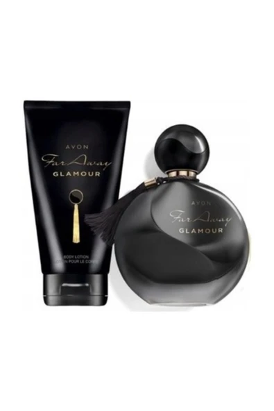 Far Away Glamour Parfüm Ve Vücut Losyonu Seti ürün görseli 1