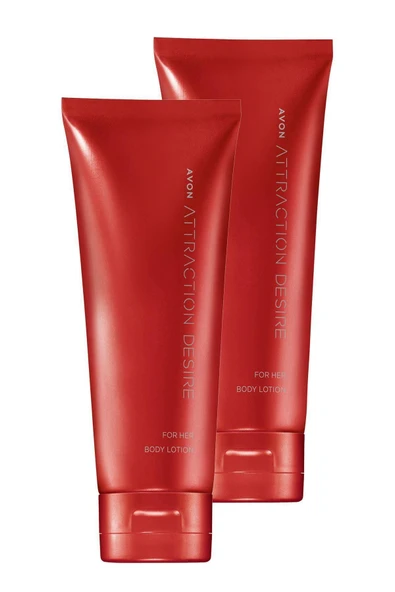 Attraction Desire Kadın Vücut Losyonu 125 Ml. Ikili Set - Resim 2