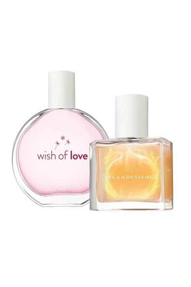 Wish Of Love Edt 50ml ve İncandessence Edp 30 ml Kadın Parfüm Seti SDAFLFEDL5 ürün görseli 1