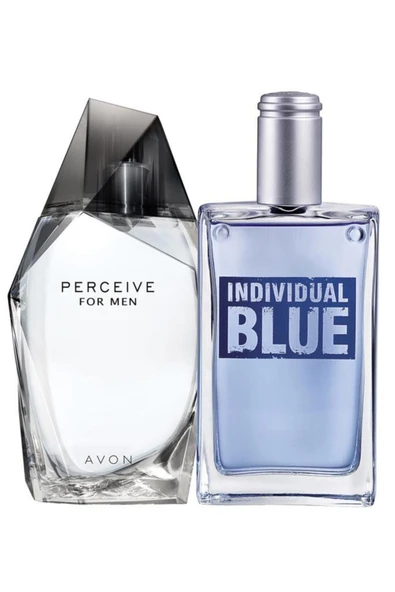 Perceive Erkek Parfüm 100 Ml. ve Individual Blue Erkek Parfüm 75 Ml. İkili Paket ürün görseli 1