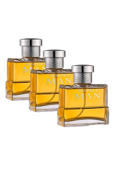 Shooter's Man Edp 100 ml  ELİTKOZMETİK-00999 Erkek Parfümü 3 Adet ürün görseli 1
