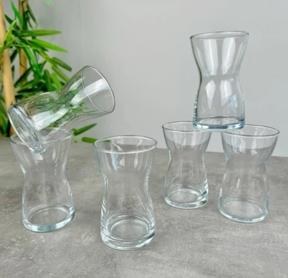 Paşabahçe 42991 130cc Irmak 6Lı Çay Bardağı ürün görseli 1