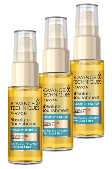 Advance Techniques Argan Yağı Içeren Besleyici Saç Serumu 30 Ml. Üçlü Set ürün görseli 1